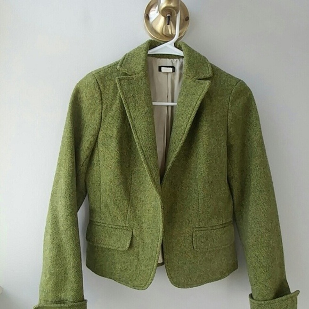 J Crew Tweed Blazer